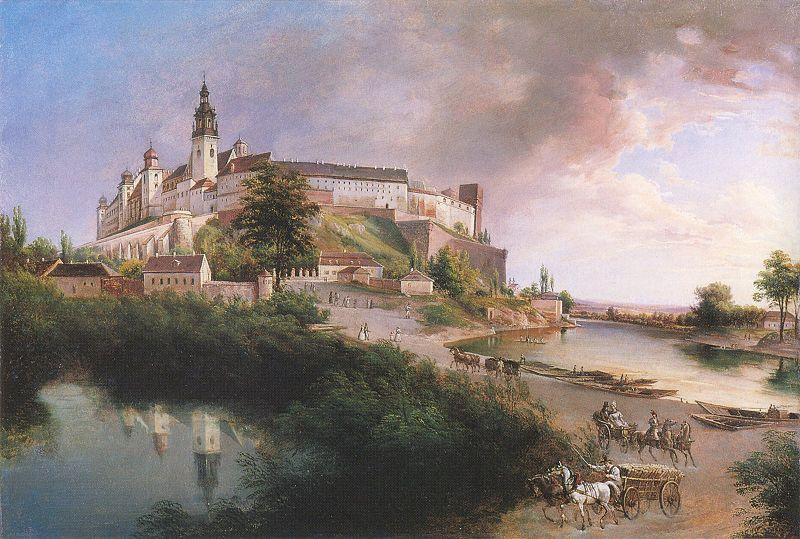Aleksander Gierymski WidokNaWawel oil painting image
